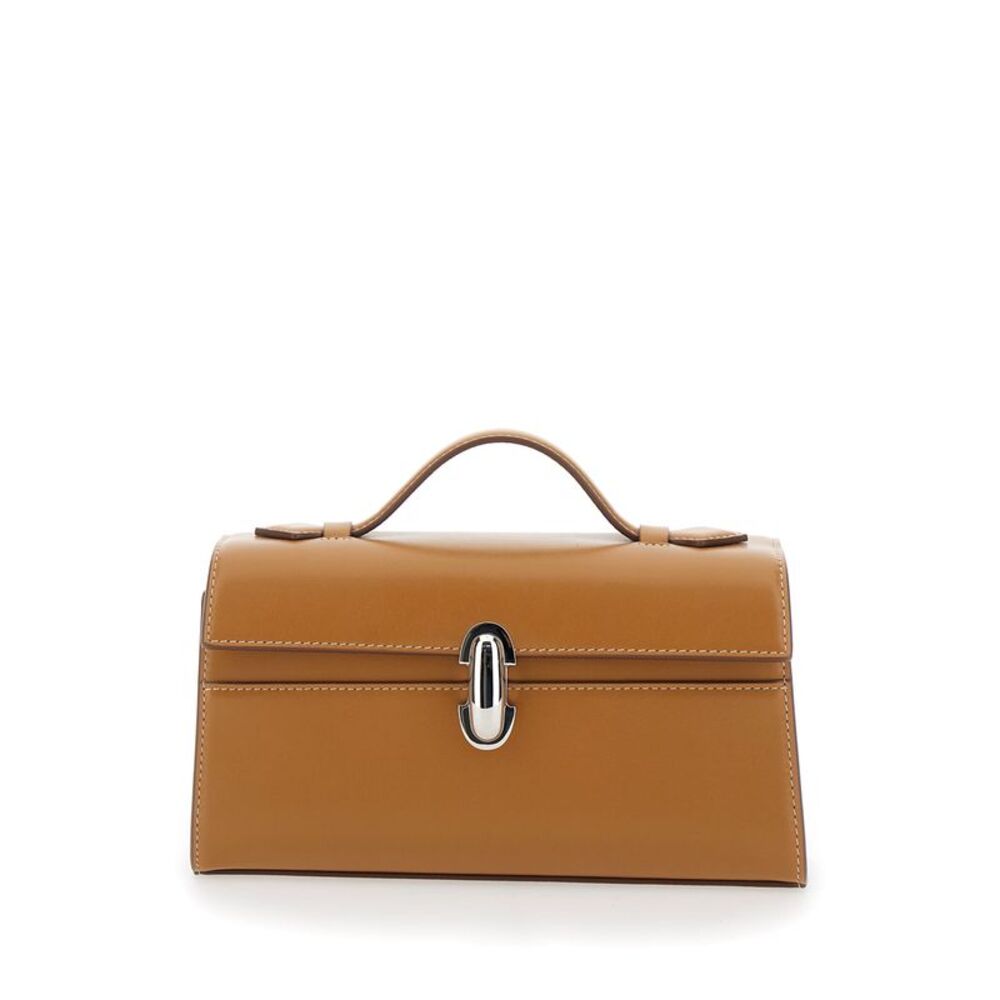 Savette Women Handbag 'Symmetry' With Brown Leather Details For Women